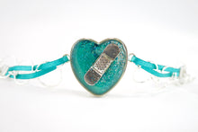 Aqua Bandaid Bracelet - Jenny Bagwill Art