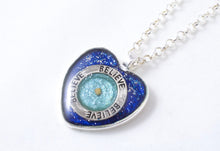 Blue Mustard Seed Necklace - Jenny Bagwill Art