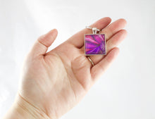 Purple Key Ring - Jenny Bagwill Art